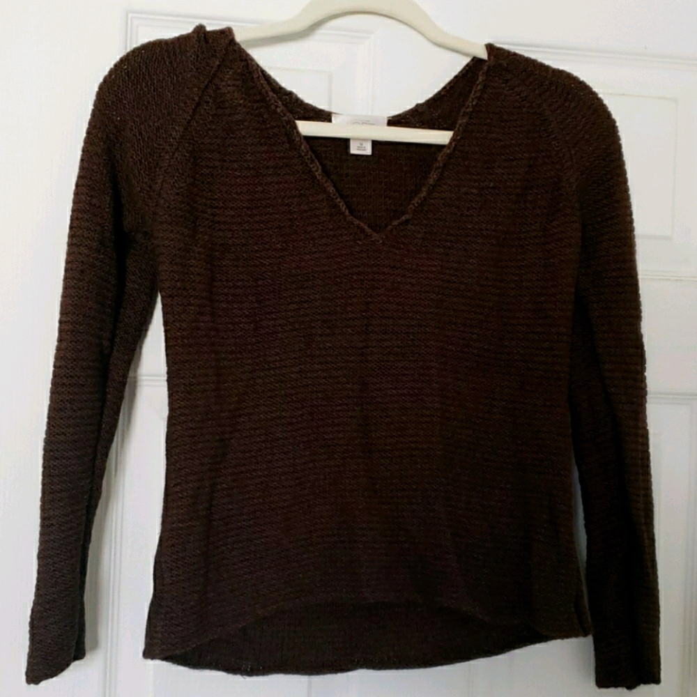 Ann Taylor Loft Medium Brown Sweater